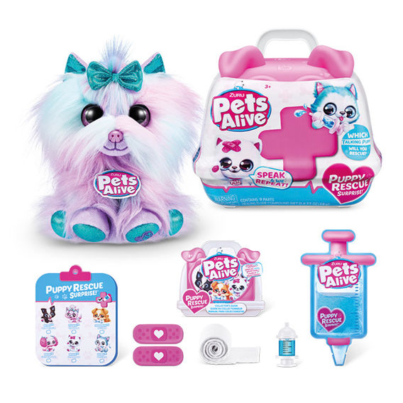 Zuru Pets Alive Pet Shop Puppy Rescue 6 Bundle Set Zuru Pets Alive Pet Shop Puppy Rescue 6 Bundle Set