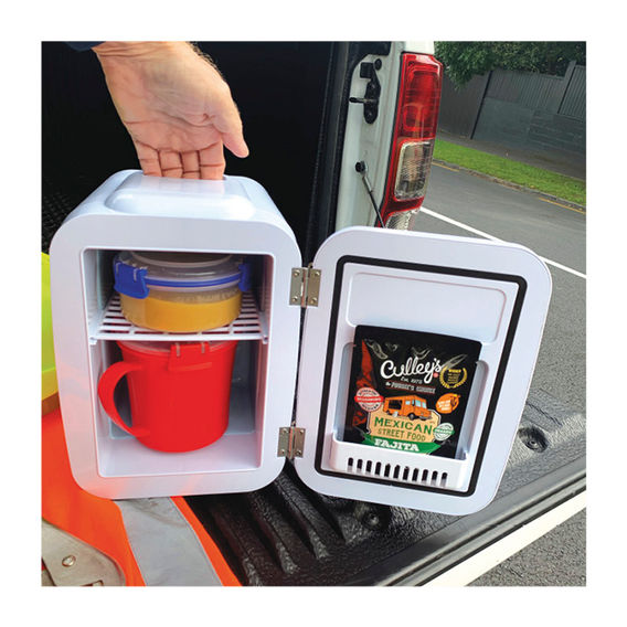 Portable Mini Fridge and Warmer - White