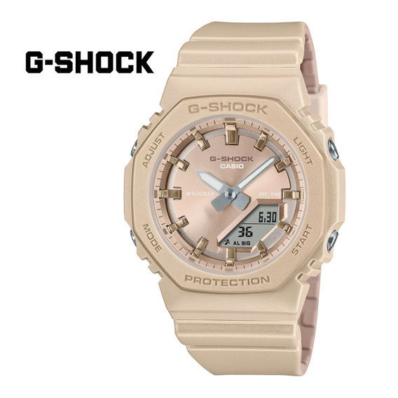 G Shock Wmns Bio-Based Resin Strap Rose Gold Watch