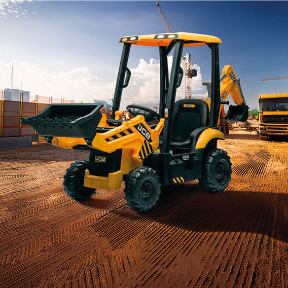 JCB Ride On Backhoe Loader 12V JCB Ride On Backhoe Loader 12V
