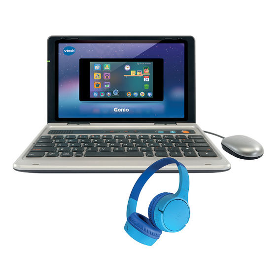 Genio My First Laptop & Headphones Bundle - Blue