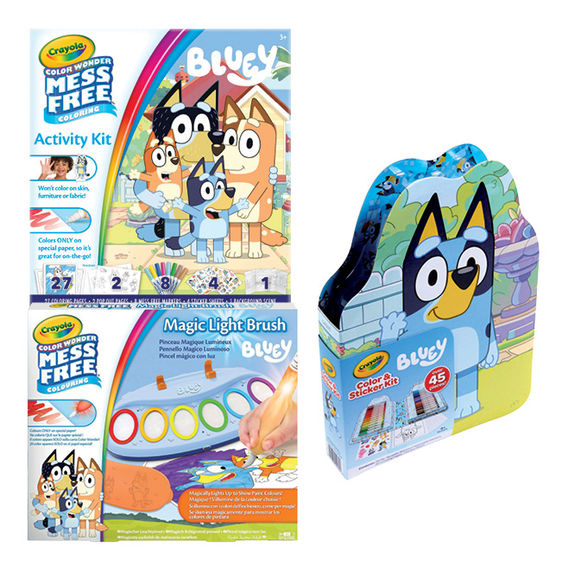 Crayola Bluey Activity Art Bundle Crayola Bluey Activity Art Bundle