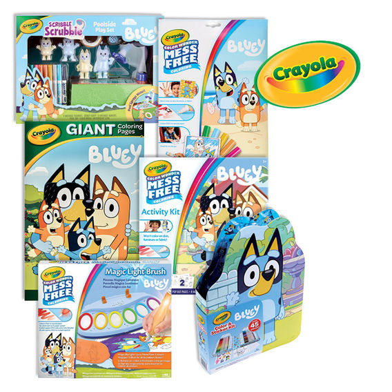 Crayola Bluey Activity Art Bundle Crayola Bluey Activity Art Bundle