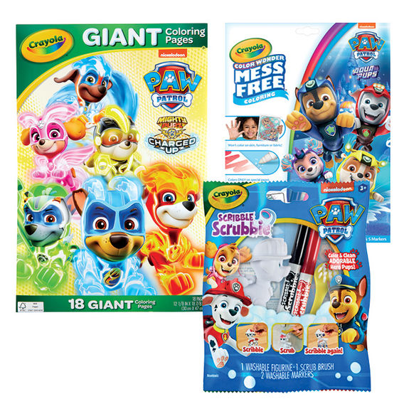 Crayola Paw Patrol Activity Art Bndl Crayola Paw Patrol Activity Art Bndl