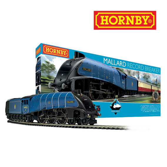 Hornby Mallard Record Breaker Train Set - Era 3 Hornby Mallard Record Breaker Train Set - Era 3