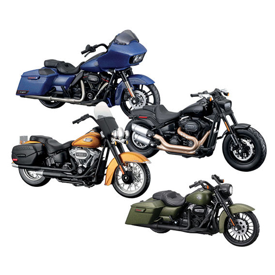 Maisto 1:18 Harley Davidson Bike 12 Set Bundle