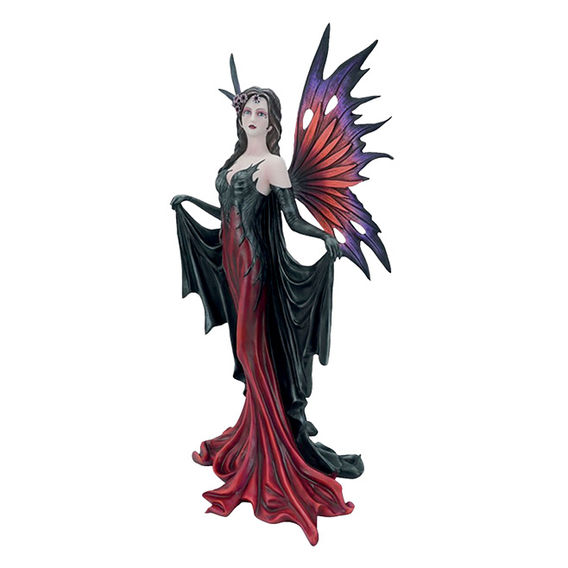 sachin and babi light blue dress Fairy Red Dress Resin Figure 55cm