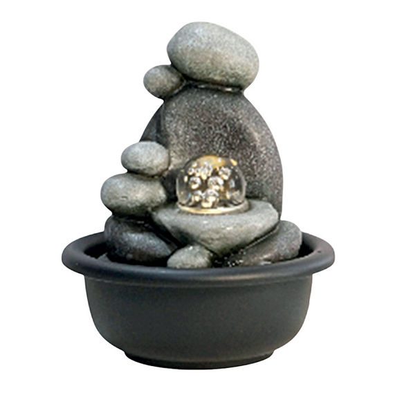 Rock Cascade Water Feature with LED