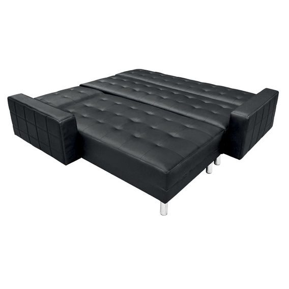 Kika Sofa Bed with Chaise  - Grey