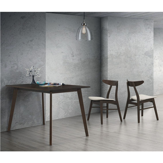 5 Piece 1.2m Dining Set - Dark 5 Piece 1.2m Dining Set - Dark