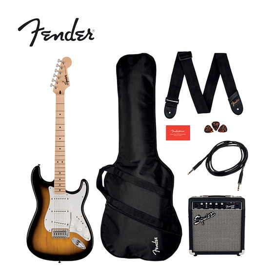 Fender Stratocaster Guitar Pack - Sunburst Fender Stratocaster Guitar Pack - Sunburst