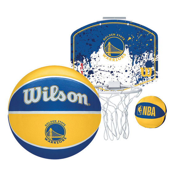 NBA Team Mini Hoop & Tribute Basketball Bundle - Golden State Warriors NBA Team Mini Hoop & Tribute Basketball Bundle - Golden State Warriors