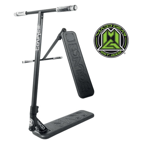 MADD GEAR Bounce Trampoline Scooter - Black MADD GEAR Bounce Trampoline Scooter - Black