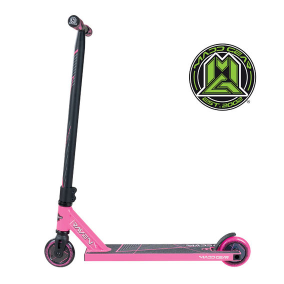 MADD GEAR MG1 Raven Scooter - Pink and Black MADD GEAR MG1 Raven Scooter - Pink and Black