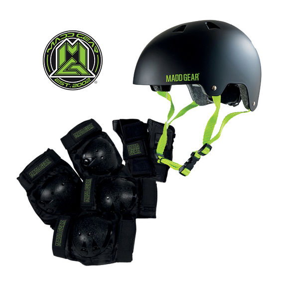 MADD Helmet & Junior Pads - M/L