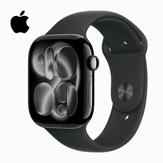 Apple Watch Series 11 46mm GPS + Cell - M/L Jet Black Apple Watch Series 11 46mm GPS + Cell - M/L Jet Black