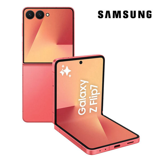 Samsung Galaxy Z Flip7 5G - Coral Red 256GB Samsung Galaxy Z Flip7 5G - Coral Red 256GB