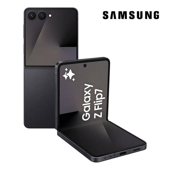Samsung Galaxy Z Flip7 FE - Jet Black 256GB