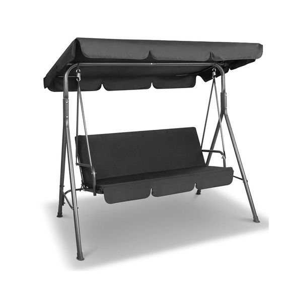 Patio Swing Couch - Black Patio Swing Couch - Black