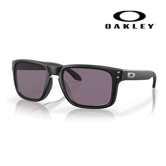 Oakley Holbrook Sunglasses - Black with Grey