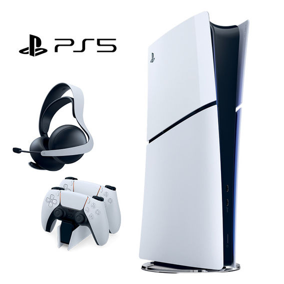 PS5 Slim Digital 825GB Console Bundle