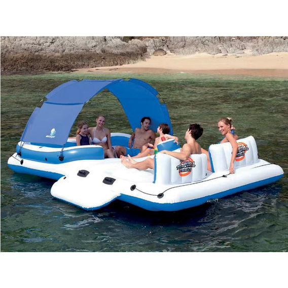 Bestway Tropical Breeze Floating Island 6 Person Bestway Tropical Breeze Floating Island 6 Person