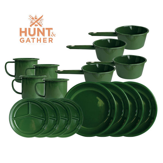 Hunt & Gather Enamel Camp Set Hunt & Gather Enamel Camp Set