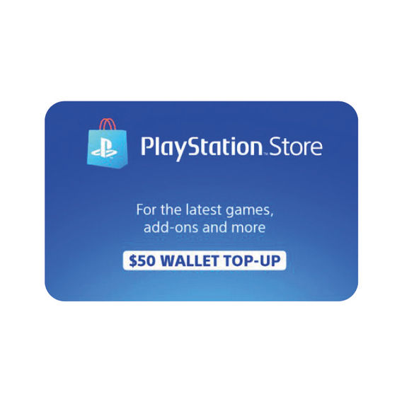 Sony Playstation $50 Gift Card