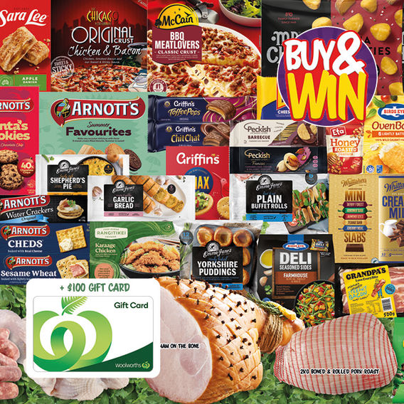 Mega Christmas Plus $100 Woolworths Voucher