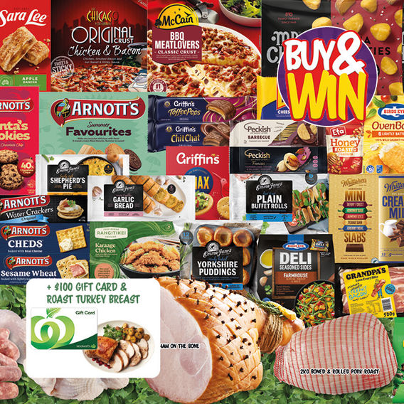 Mega Christmas Plus Turkey $100 Woolworths GC