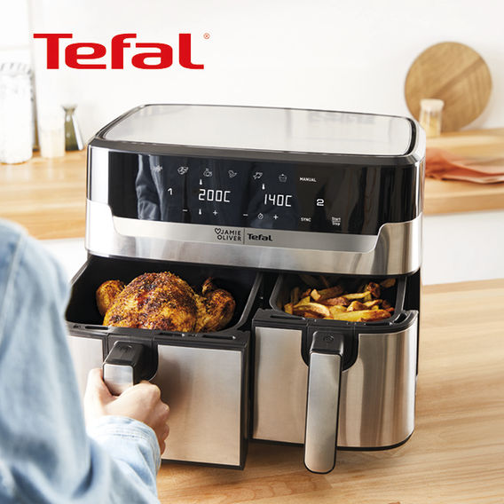 Jamie Oliver by Tefal Dual Air Fryer