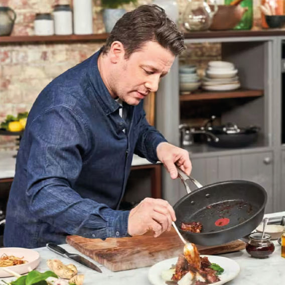 Jamie Oliver by Tefal Cooks Classic Non-Stick Cookware Set