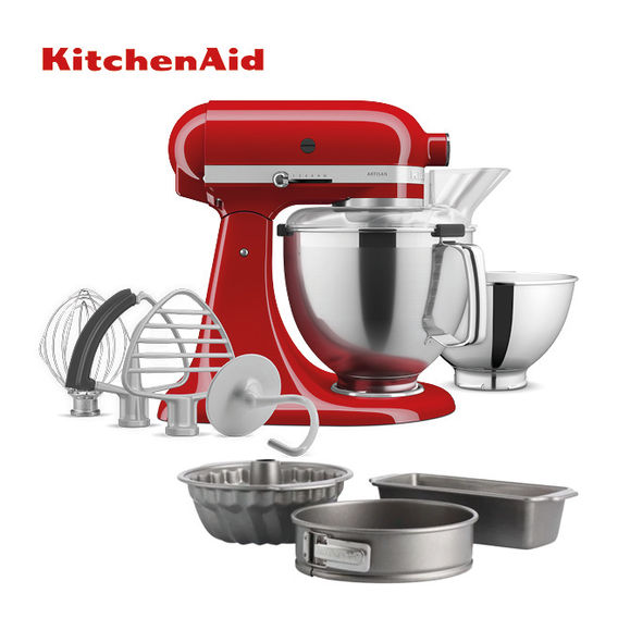 Kitchen Aid Mixer Bundle - Empire Red Kitchen Aid Mixer Bundle - Empire Red