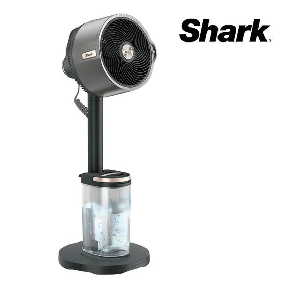 Shark FlexBreeze™ Pro Mist Indoor Outdoor Pedestal & Table Fan with Water Tank - Charcoal Shark FlexBreeze™ Pro Mist Indoor Outdoor Pedestal & Table Fan with Water Tank - Charcoal