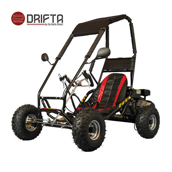 Drifta Trail Blazer 200cc Go Kart + Roll Cage - Black Drifta Trail Blazer 200cc Go Kart + Roll Cage - Black