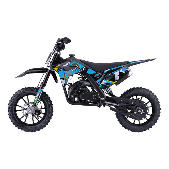 Kids Mini Dirt Bike 49cc - Blue