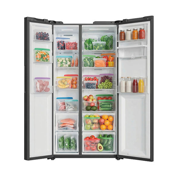 Haier 523L Black Side by Side Fridge Haier 523L Black Side by Side Fridge