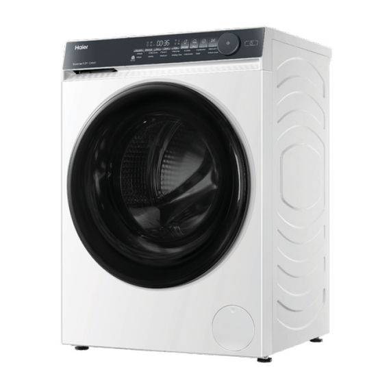Haier 9.5kg Front Load Washing Machine White