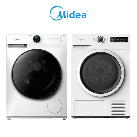 Midea 9KG Front Loader & 8KG Dryer Combo Midea 9KG Front Loader & 8KG Dryer Combo