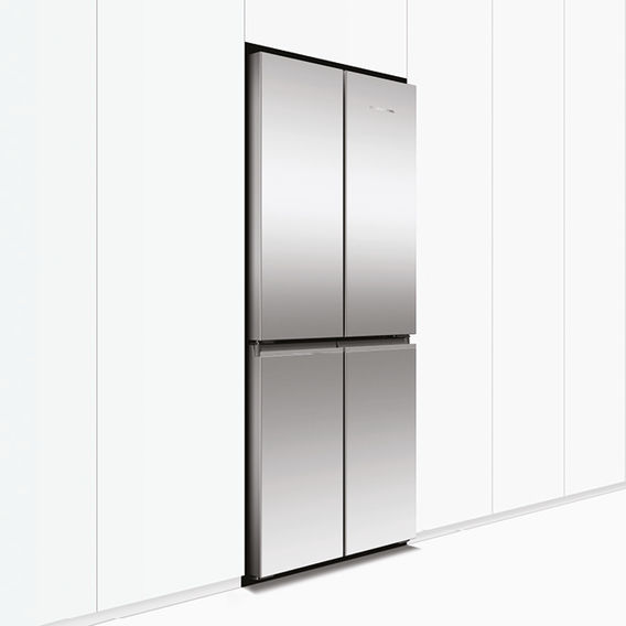 F&P 498L Series 7 Quad Door Refrigerator Freezer SS