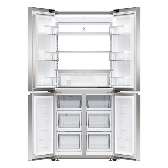 F&P 498L Series 7 Quad Door Refrigerator Freezer SS