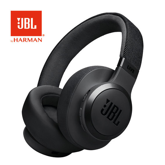 JBL Live 770 Wireless Over Ear NC HeadPhones - Black JBL Live 770 Wireless Over Ear NC HeadPhones - Black