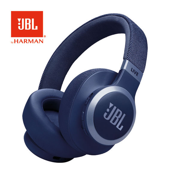JBL Live 770 Wireless Over Ear NC HeadPhones - Blue