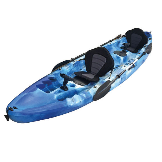 Bula Boards Tandem Kayak Blue & White 3.7m Bundle Bula Boards Tandem Kayak Blue & White 3.7m Bundle