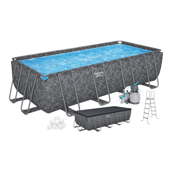 Bestway APX 365 5.49m x 2.74m x 1.32m Rectangular Pool Set Bestway APX 365 5.49m x 2.74m x 1.32m Rectangular Pool Set