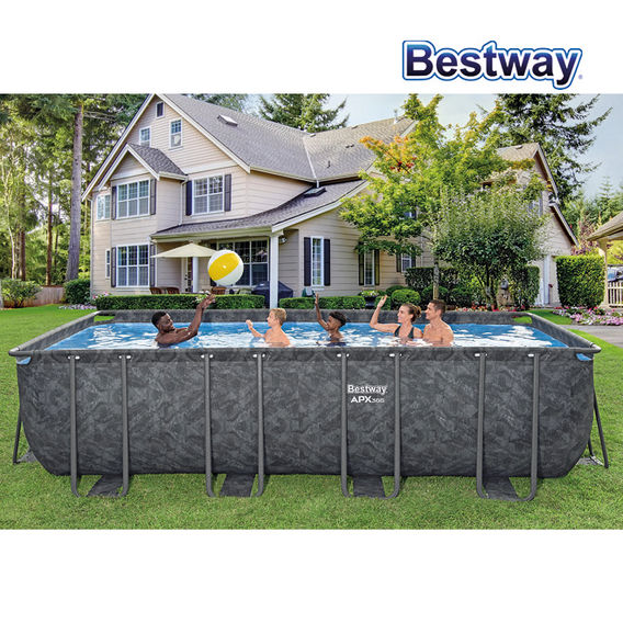 Bestway APX 365 5.49m x 2.74m x 1.32m Rectangular Pool Set Bestway APX 365 5.49m x 2.74m x 1.32m Rectangular Pool Set