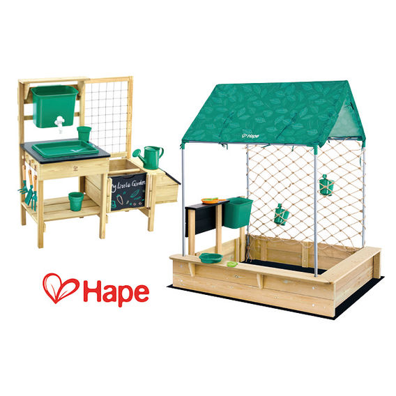 Hape Grow & Play Potting Table & Cabana Bundle Hape Grow & Play Potting Table & Cabana Bundle