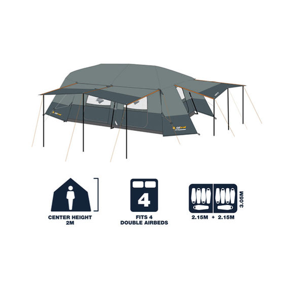 Oztrail Fast Frame Headland 10P Tent Oztrail Fast Frame Headland 10P Tent