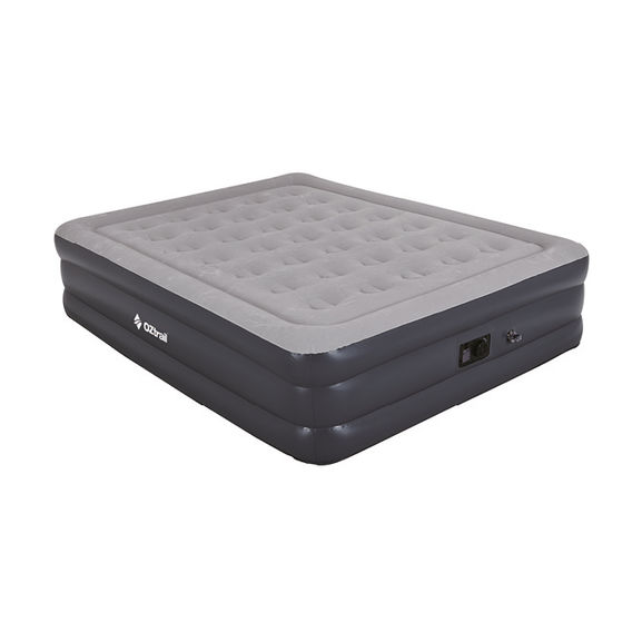 Oztrail Duo Comfort Queen 12/240V Airbed Bundle Oztrail Duo Comfort Queen 12/240V Airbed Bundle