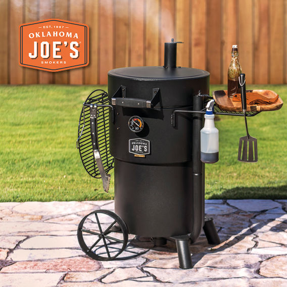 Oklahoma Joes Bronco Drum Smoker & Grill Oklahoma Joes Bronco Drum Smoker & Grill